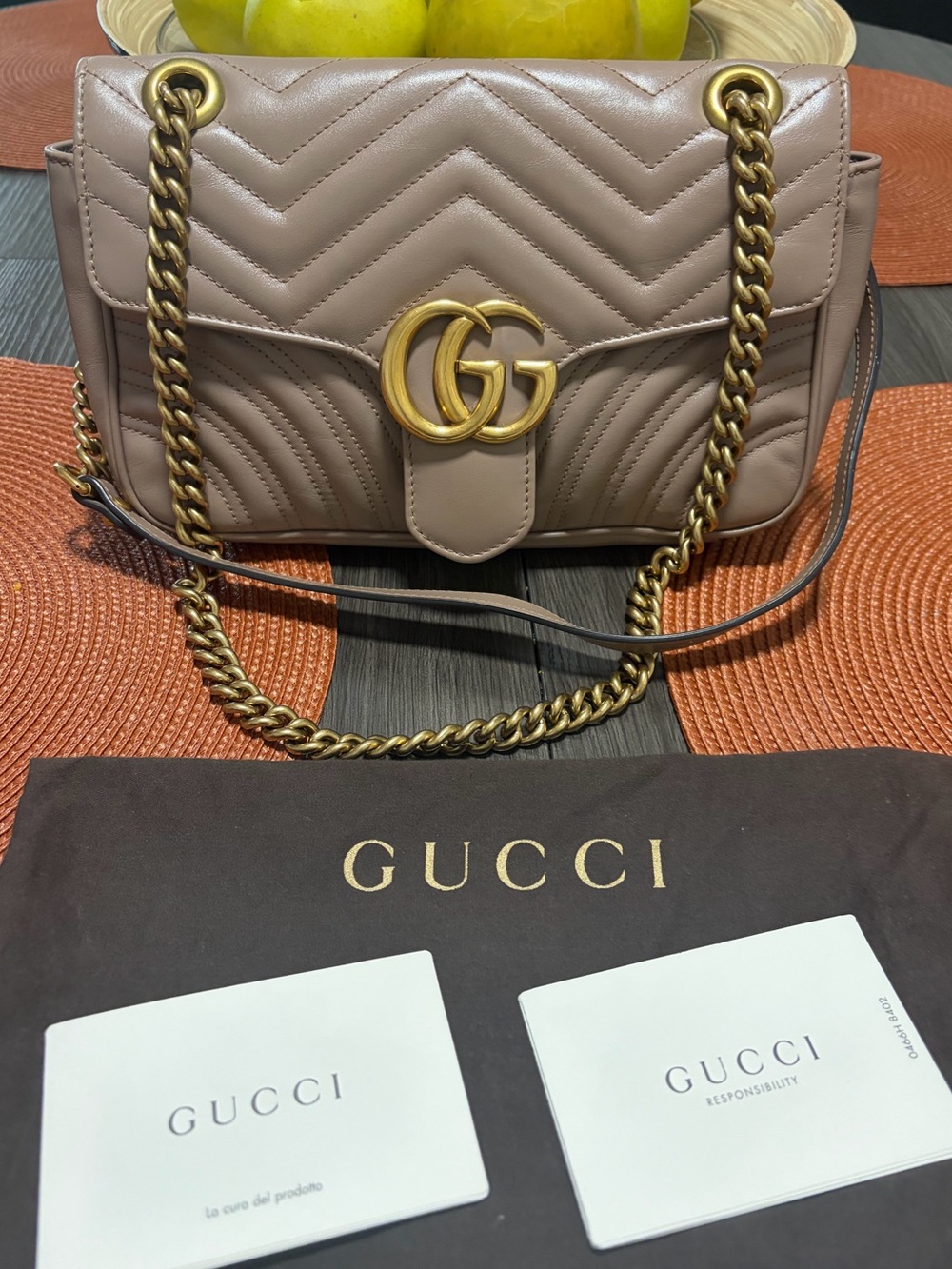 Gucci
Double G Marmont Small